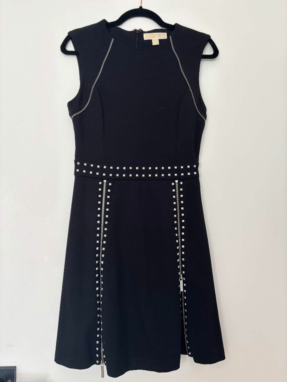 Micheal Kors Black Studded Dress (Size S)